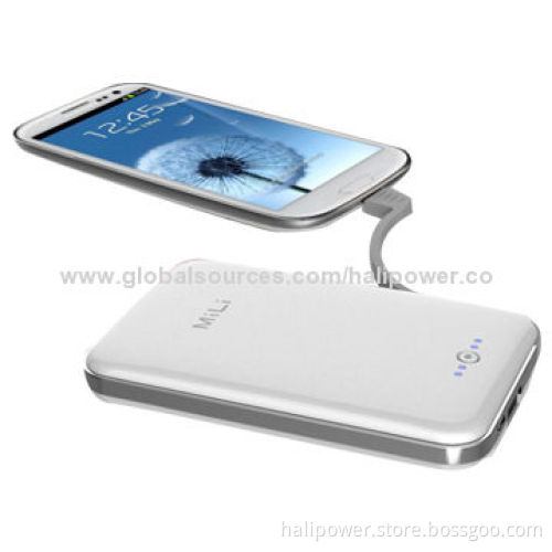 Power Bank with 2,600mAh Capacity, CE and RoHS Certificates